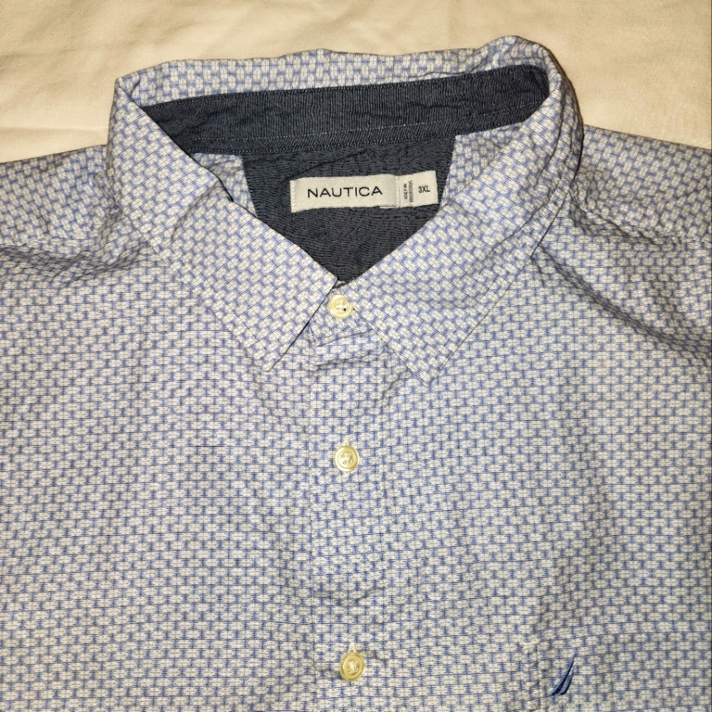 Nautica 3XL Short Sleeve Shirt